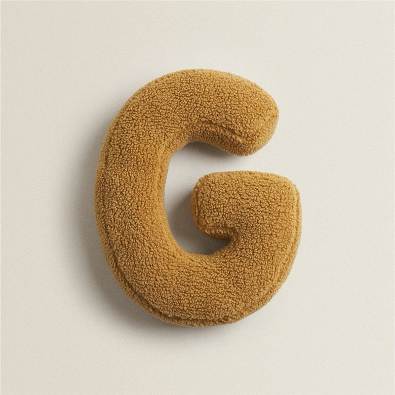 BowLift | Alphabet Letter Fleece Pillow