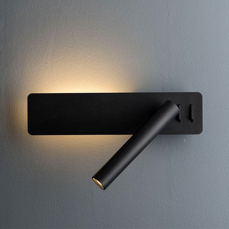 BowLift | Rotatable LED Reading Wall Light for the Bed