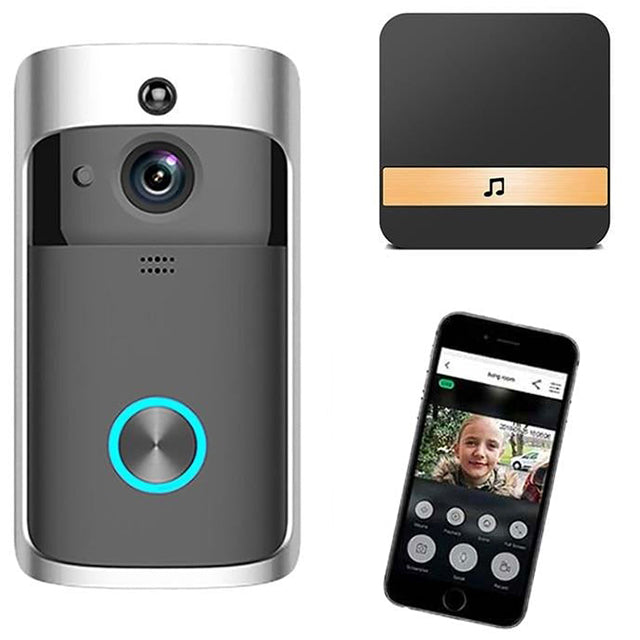 BowLift | Wireless HD WiFi Video Doorbell | Night Vision, Two-Way Intercom & Motion Alerts for Home Security