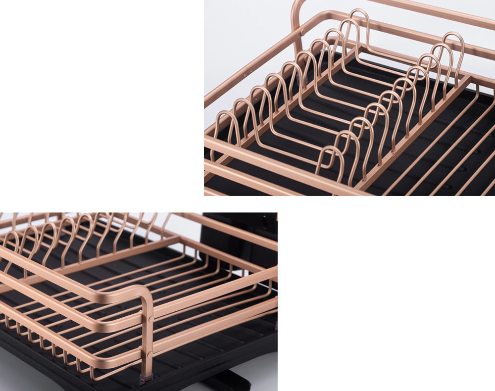 BowLift | Creative Kitchen Matte Dish Drying Rack