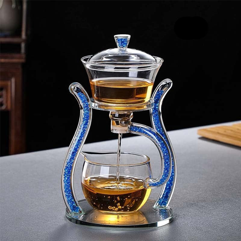 BowLift | Crystal Glass Fancy Magnetic Tea Infuser