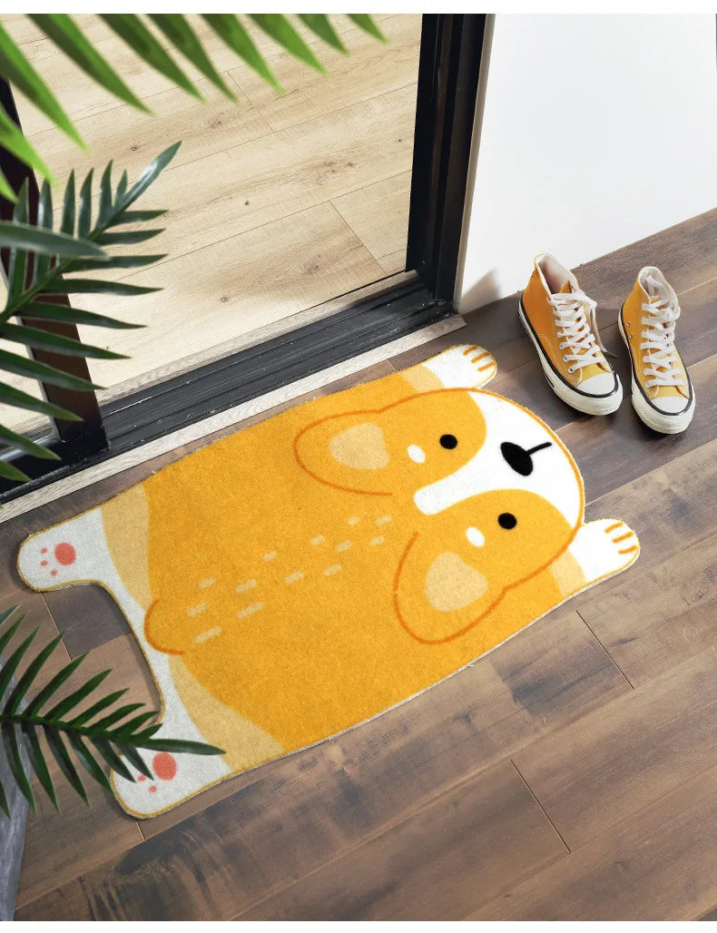 BowLift | Cute Animal Non-Slip Mat – Pet Design for Kitchen, Bathroom and Hallway