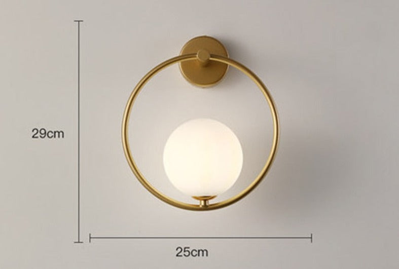 BowLift | BulbAura - Scandinavian Wall Lamp