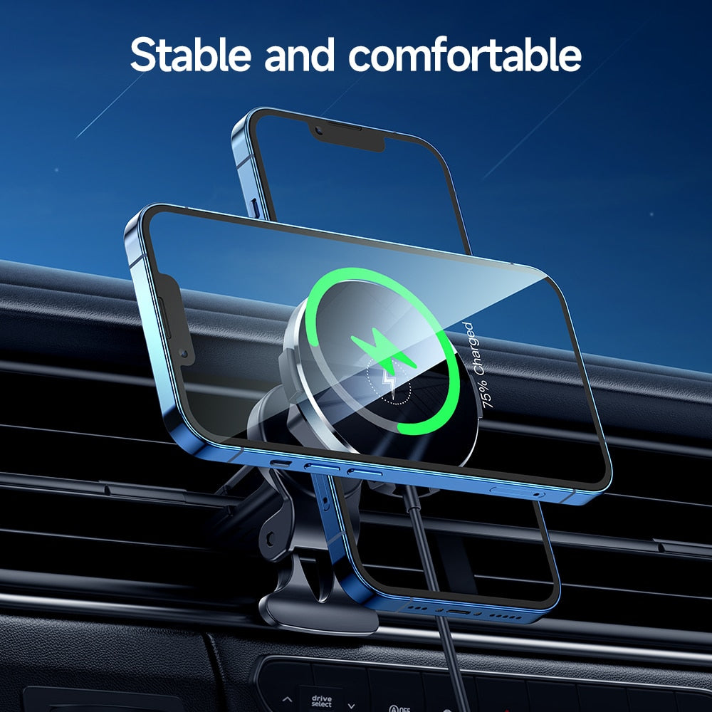 BowLift | 2-in-1 Magnetic Air Vent Fast Charger