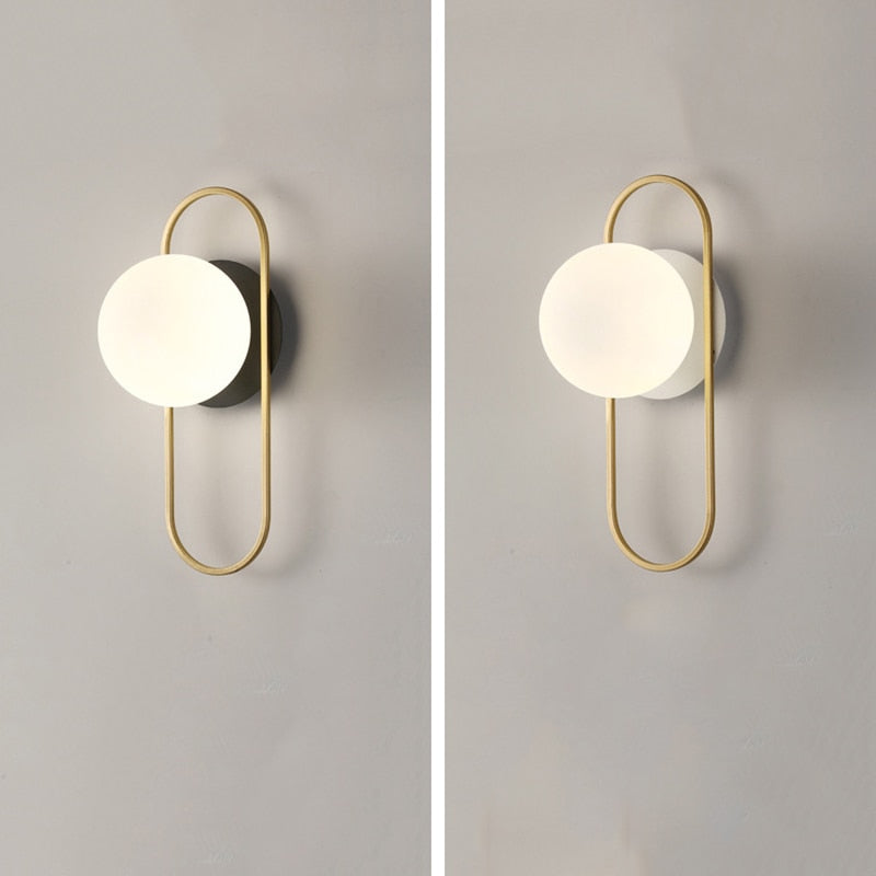 BowLift | BulbAura - Scandinavian Wall Lamp
