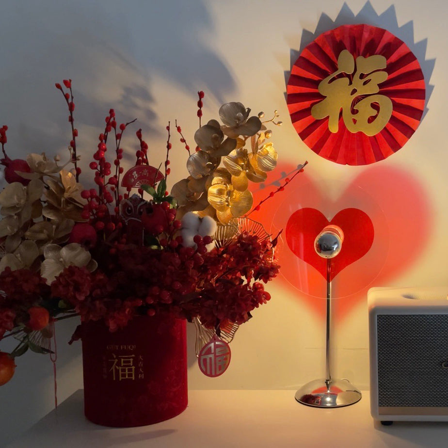 BowLift | LoveGlow – Elegant Table Lamp with Rechargeable LED