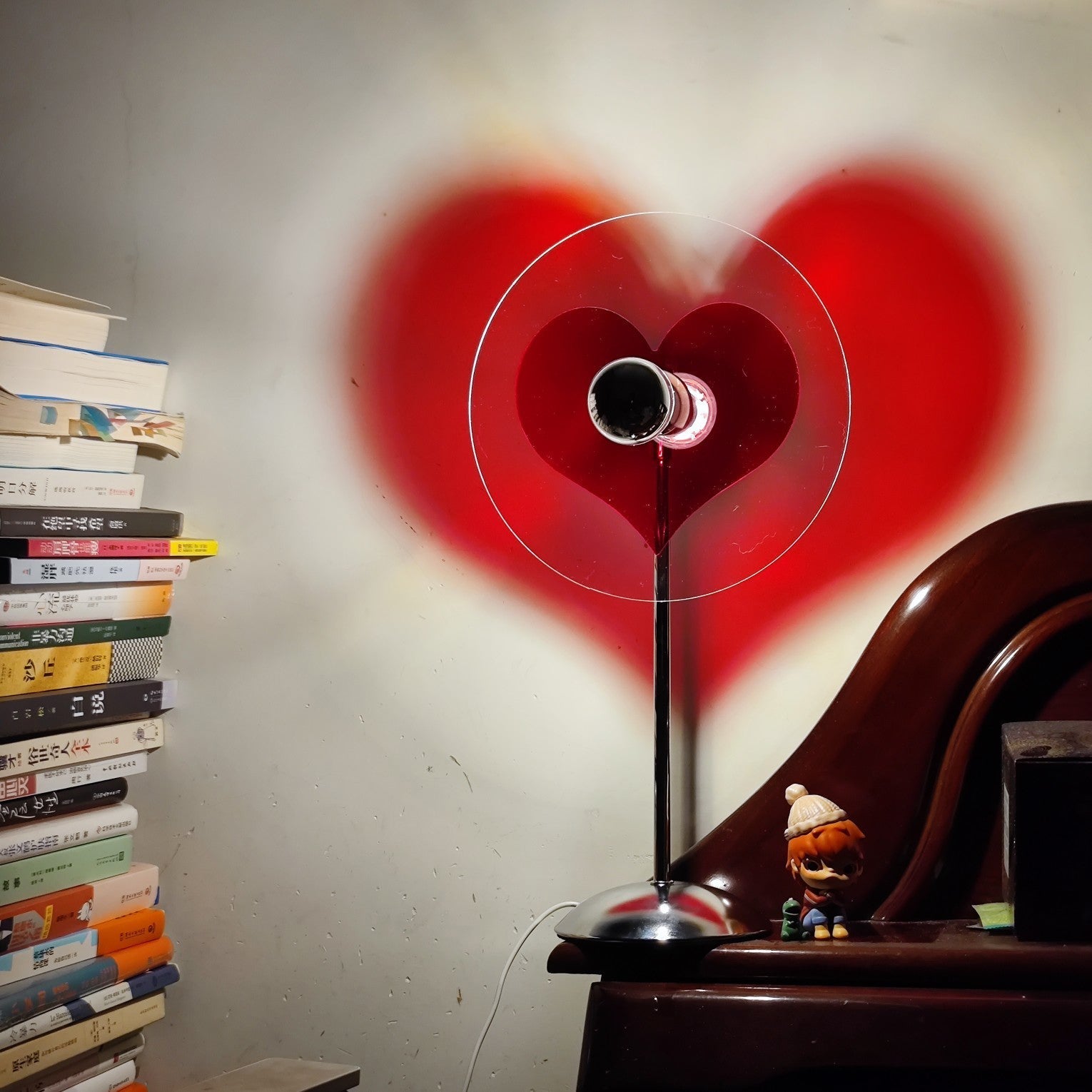 BowLift | LoveGlow – Elegant Table Lamp with Rechargeable LED