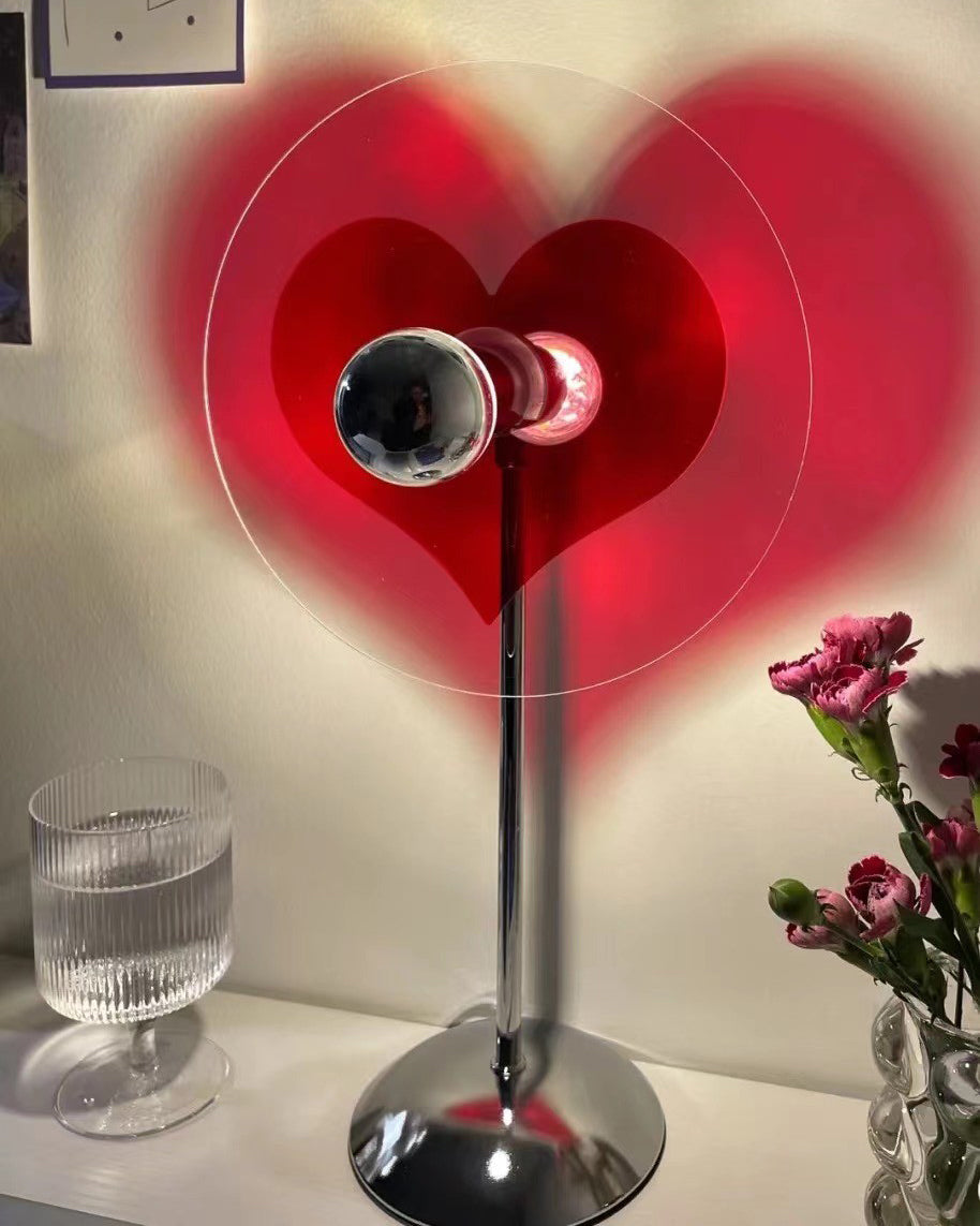 BowLift | LoveGlow – Elegant Table Lamp with Rechargeable LED