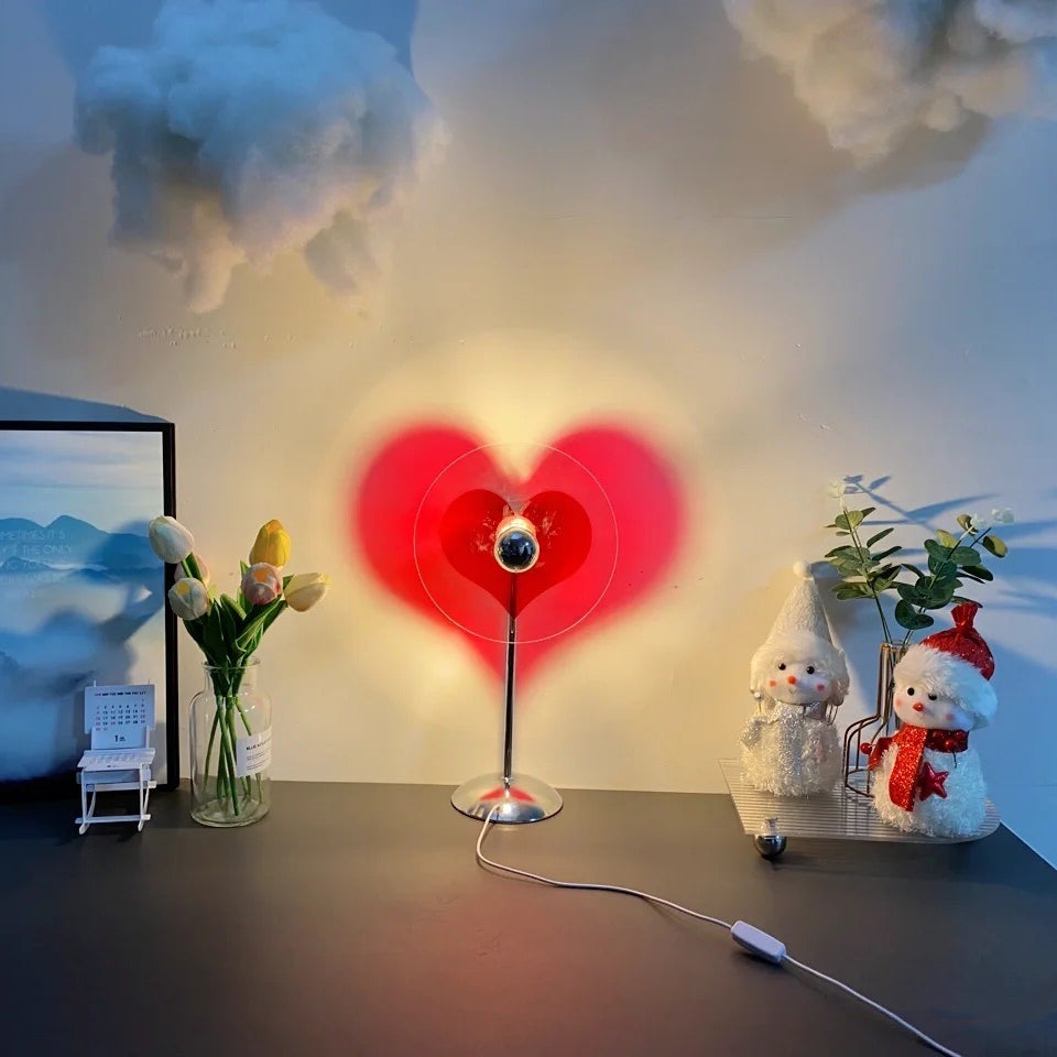 BowLift | LoveGlow – Elegant Table Lamp with Rechargeable LED