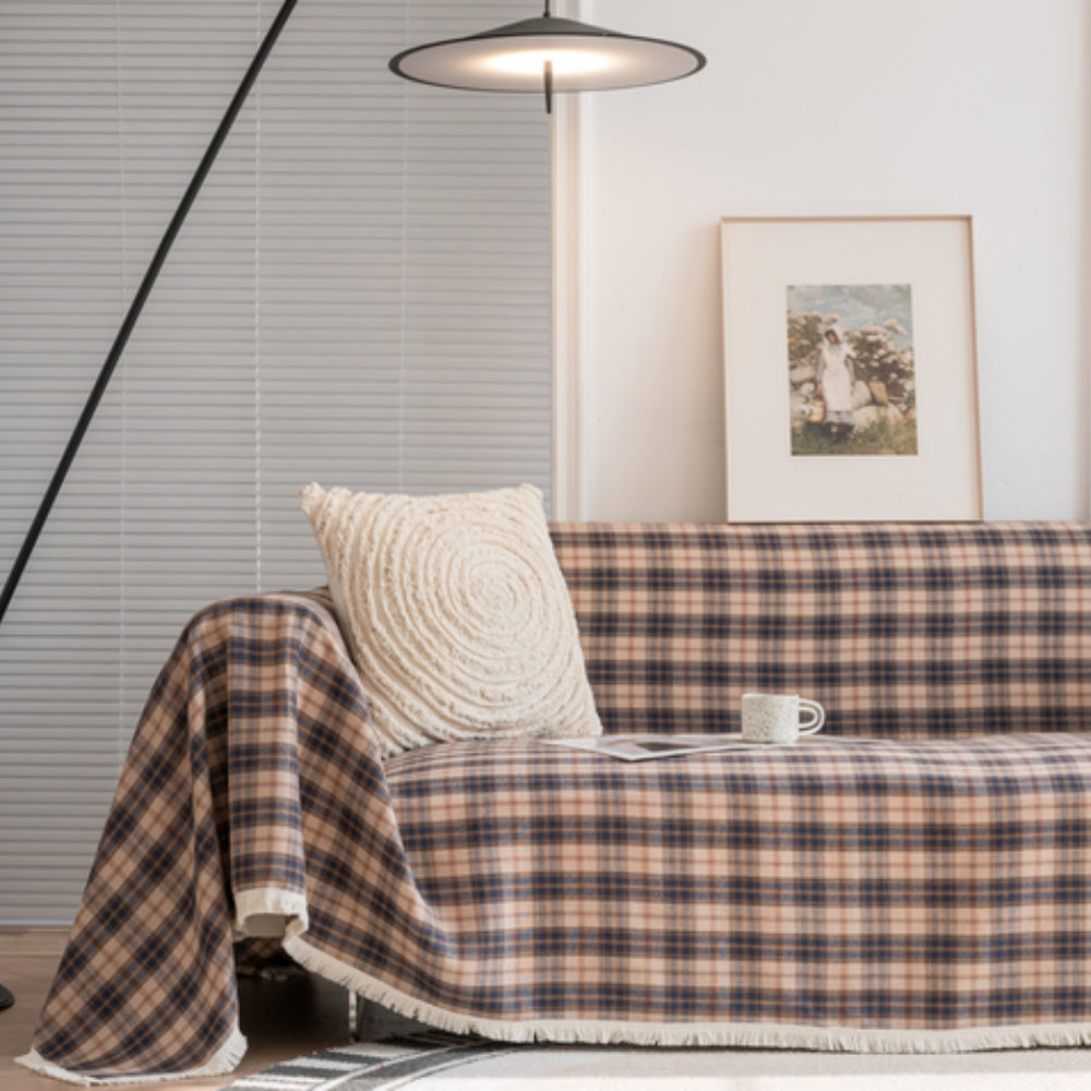 BowLift | Hearthline Cottage Plaid Sofa Cover