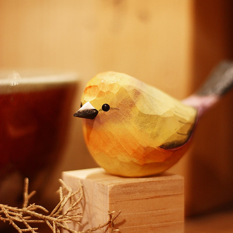 BowLift | NordicFeathers - Elegant Wooden Bird Figurines