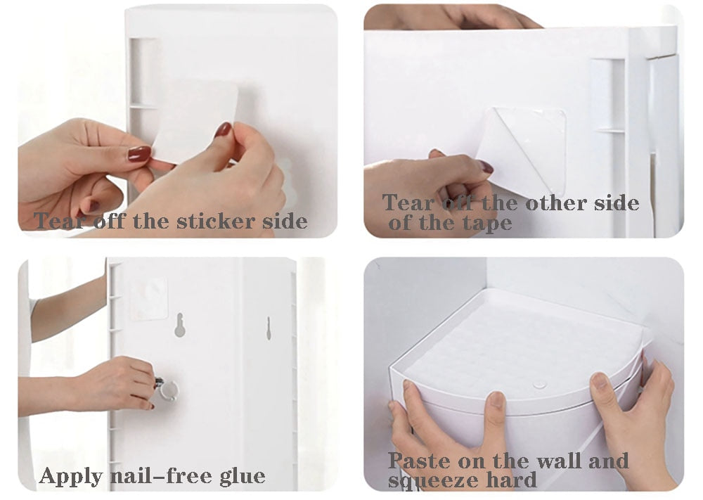 BowLift | Bathroom Corner Storage