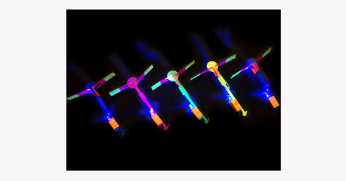 BowLift | 5 Pack LED Helicopter Shooter