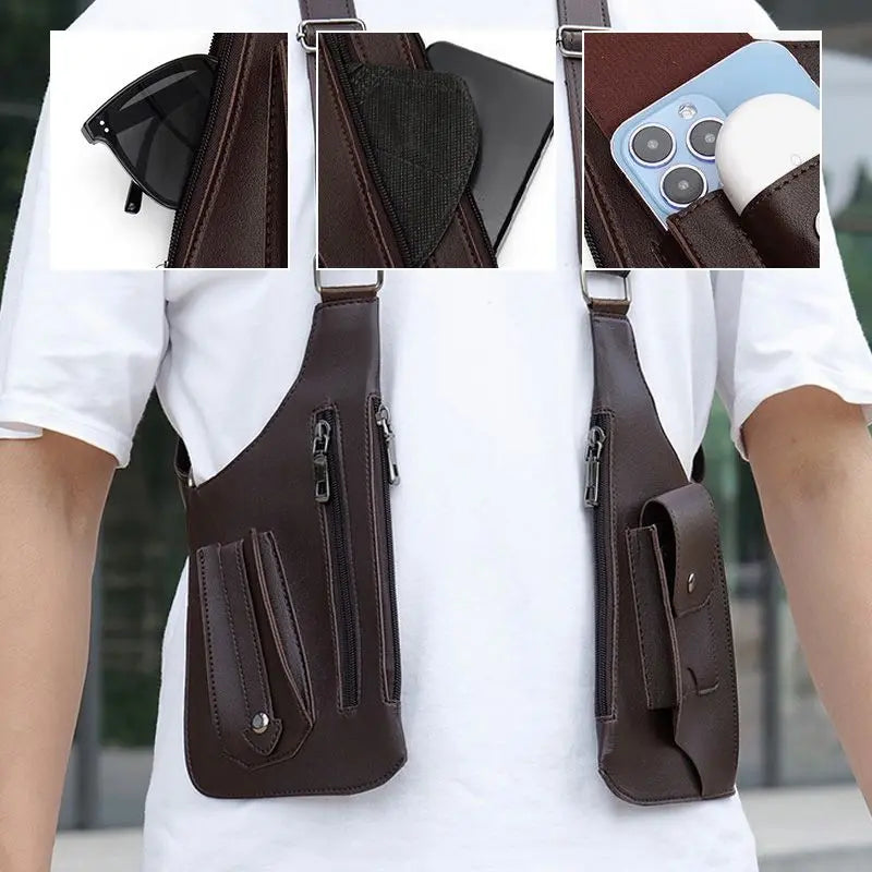 BowLift | Men's Anti-Theft Shoulder Bag with Multiple Compartments