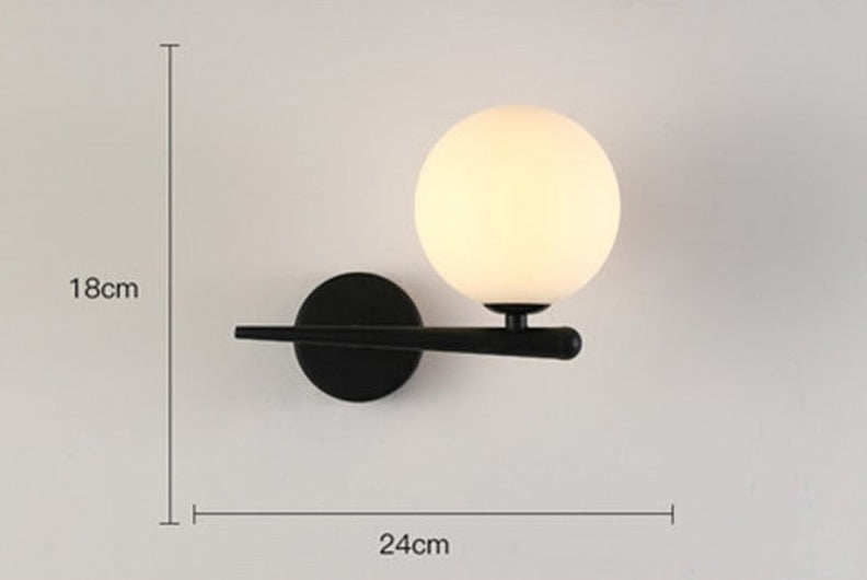 BowLift | BulbAura - Scandinavian Wall Lamp