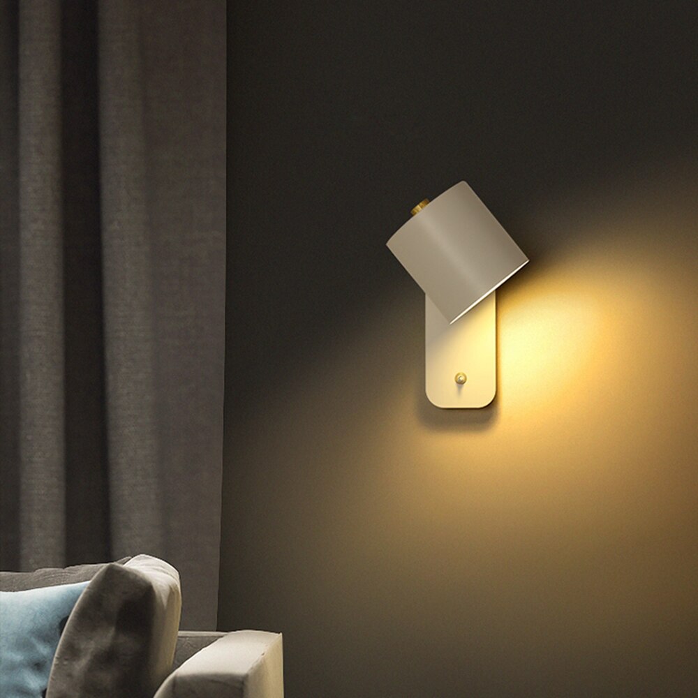 BowLift | Frendor - Modern LED Wall Lamps with Switch Indoor Home Decor Lighting