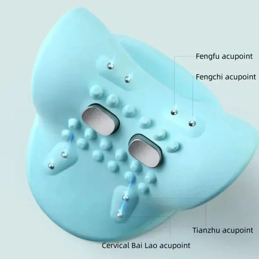 BowLift | EMS neck massager with acupressure & traction for pain relief