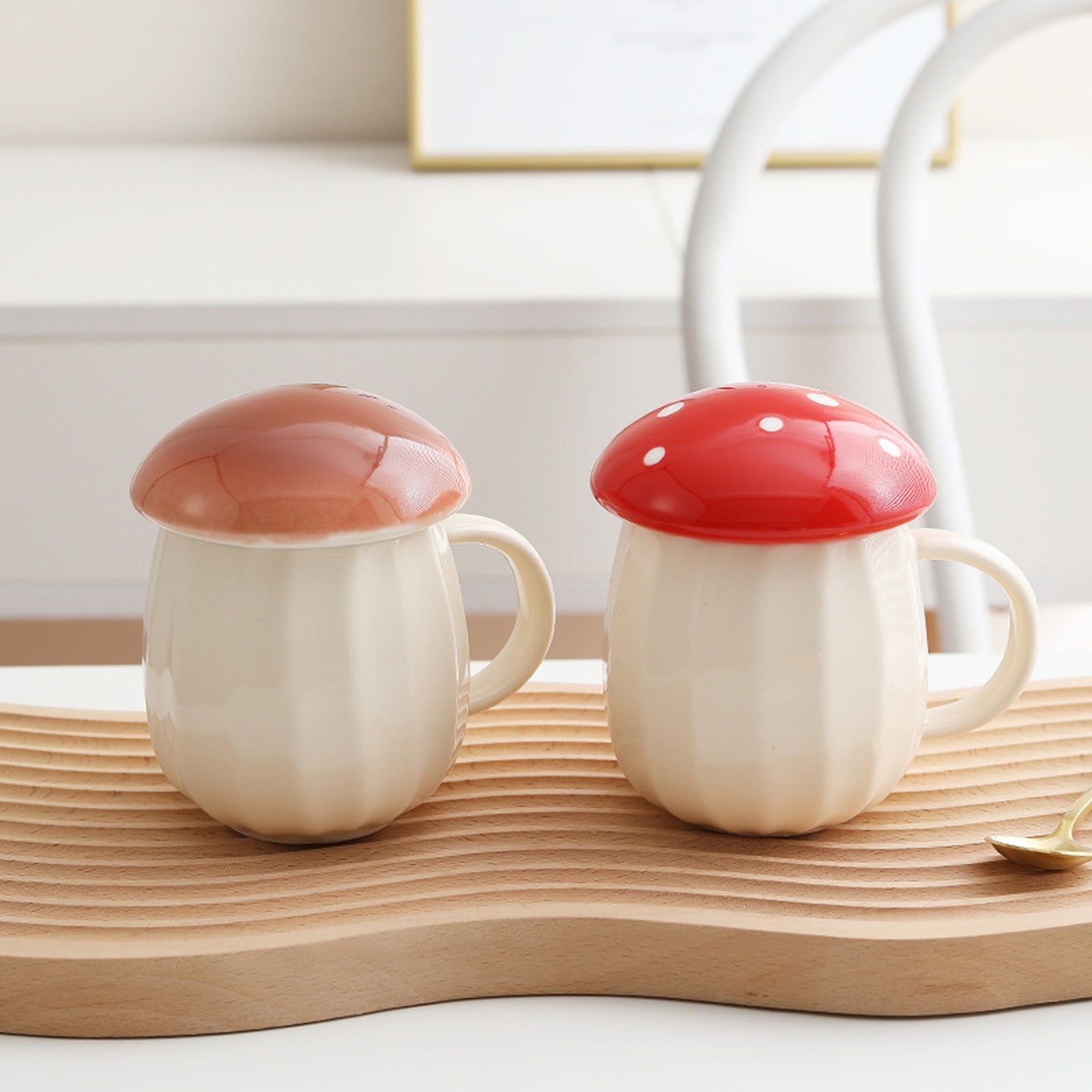 BowLift | Creative Ceramic Mushroom Mug