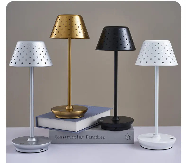 LuxeGlow – Portable LED Table Lamp for Modern Interiors Bowlift