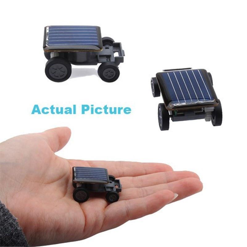 BowLift | High Quality Smallest Mini Car Solar Power Toy Car Racer Educational Gadget Children Kid's Toys Hot Selling