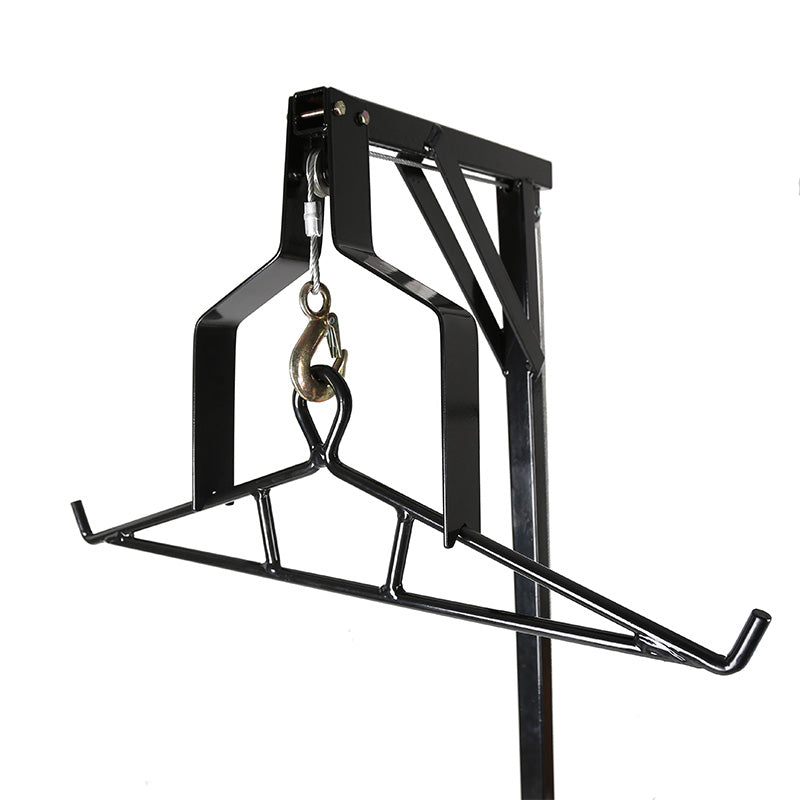BowLift | 2" Hitch Game Hoist 600LB Hunting Deer Hoist Truck Hitch Deer Hoist with Winch Lift Gambrel Set