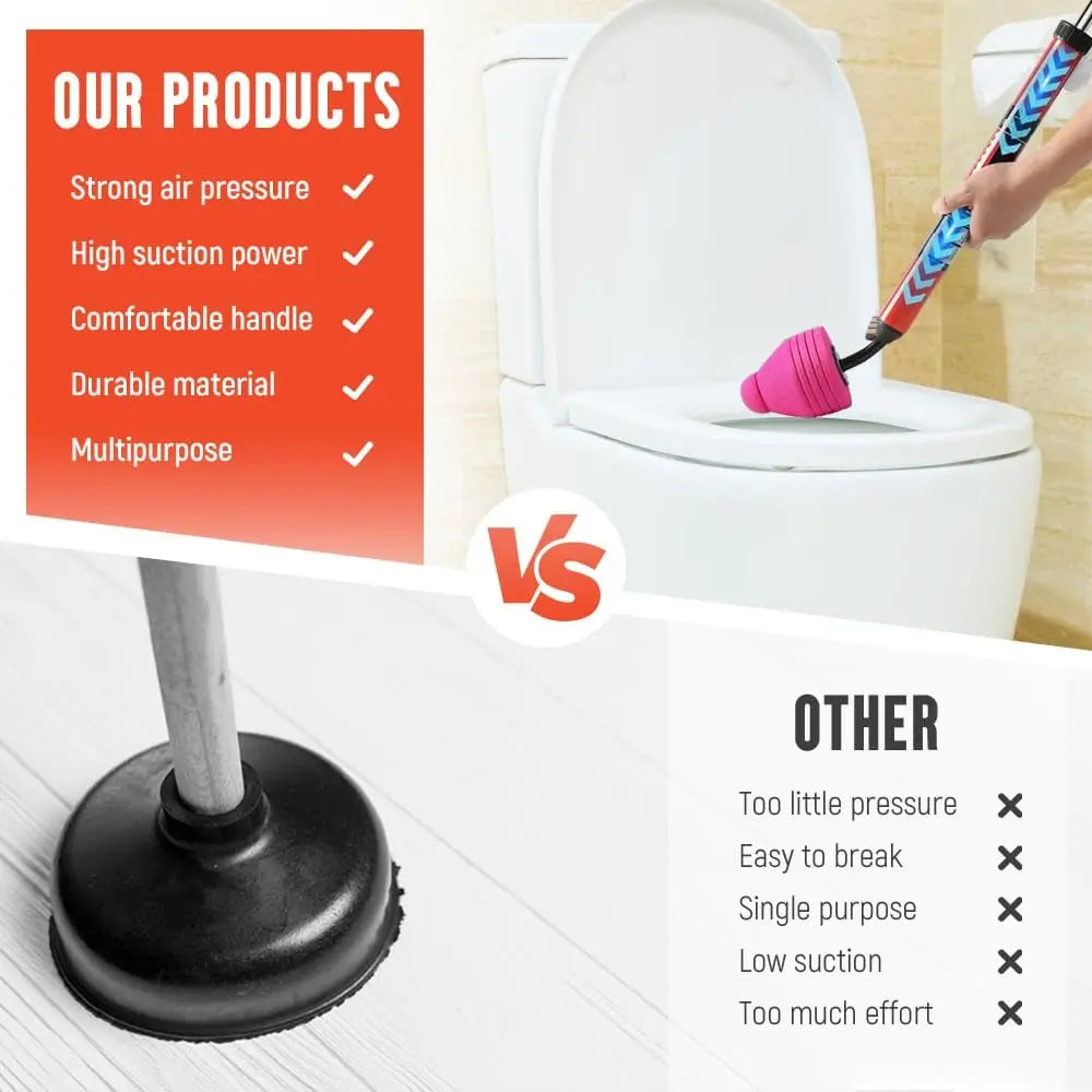 BowLift | High Pressure Drain Cleaner for Toilet Clogs