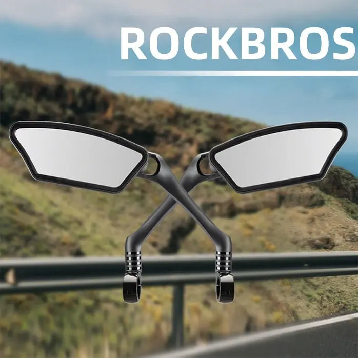 BowLift | Bicycle mirror made of stainless steel – shatterproof & 360° rotatable for more safety