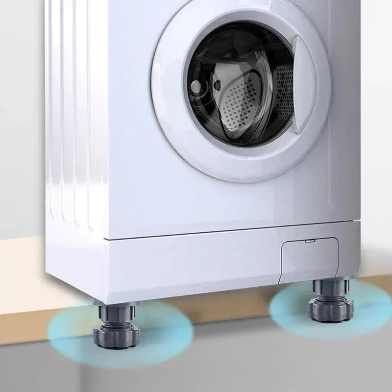BowLift | Height Adjustable Washing Machine Feet – up to 94% less vibrations (Set of 4)