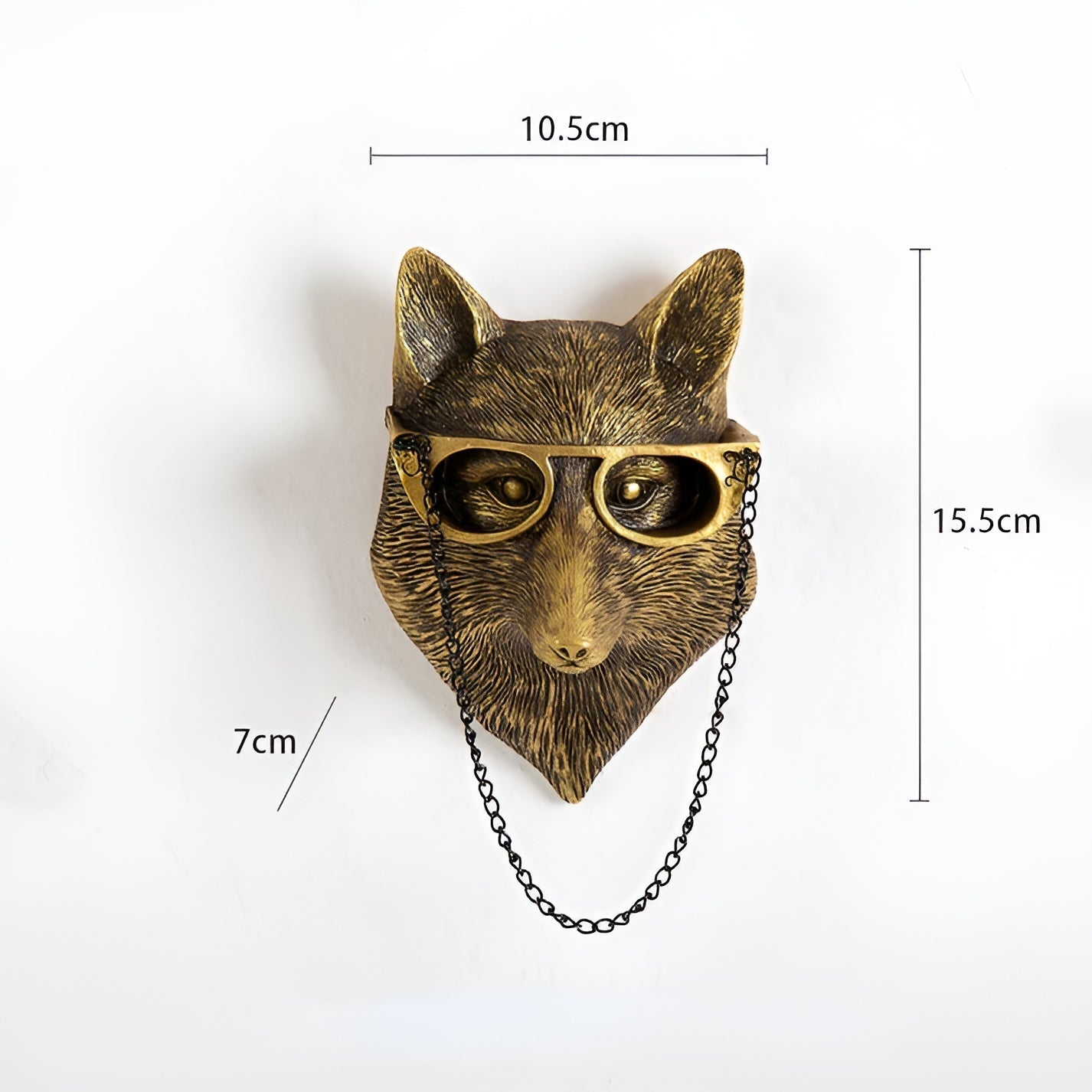 BowLift | Golden Head - Multifunctional Head Wall Hook Decoration and Wall Storage