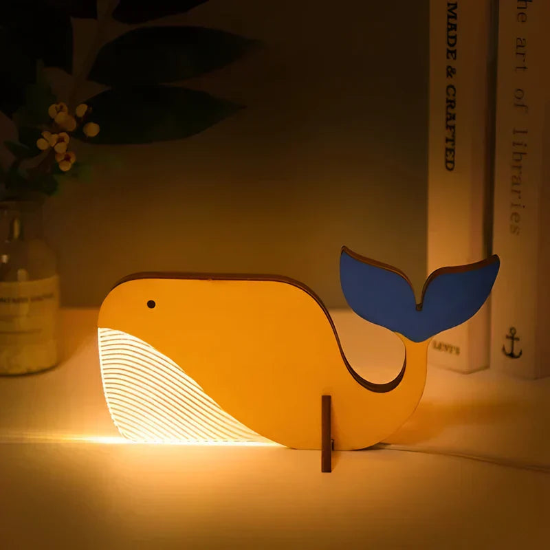 BowLift | ZooGlow Animal Skin Lamp - Atmospheric Table Lamp for a Magical Children's Room