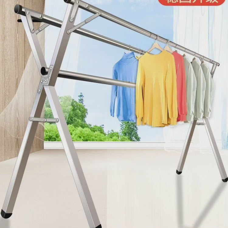 BowLift | Stainless Steel Foldable Indoor/Balcony Clothes Rack Shelf