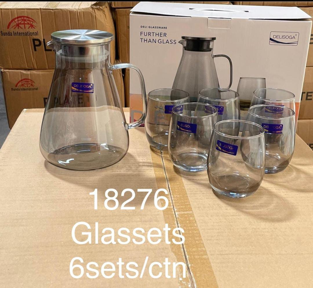 BowLift | Glass Jug Set