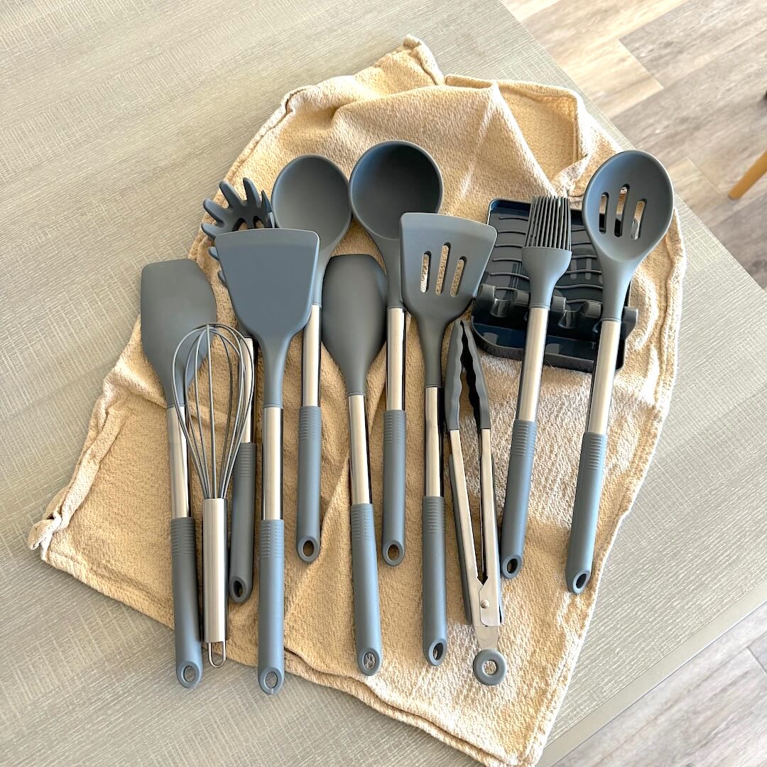 BowLift | Lyon Silicone Kitchen Utensils Set