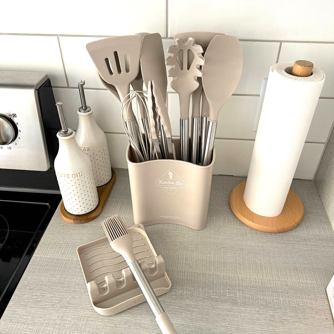 BowLift | Lyon Silicone Kitchen Utensils Set