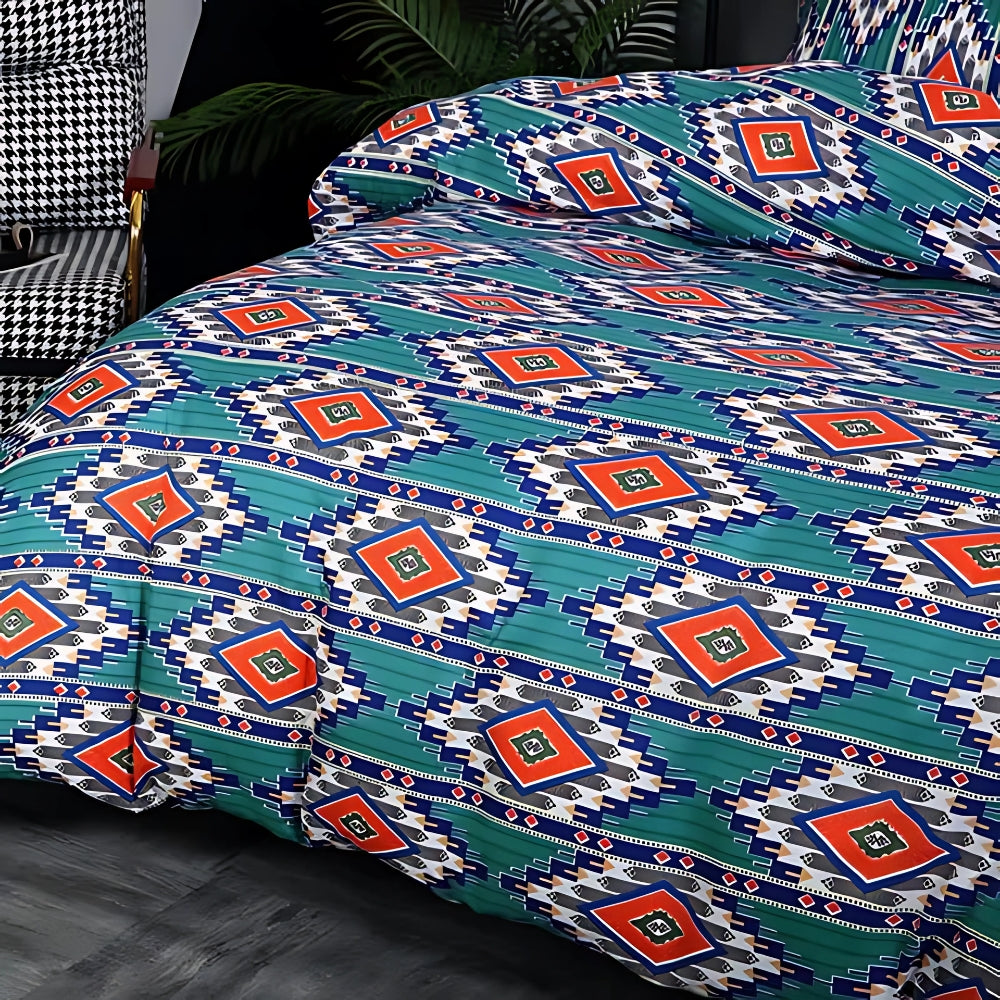 BowLift | Indara Boho Tribal Print Duvet Cover Set
