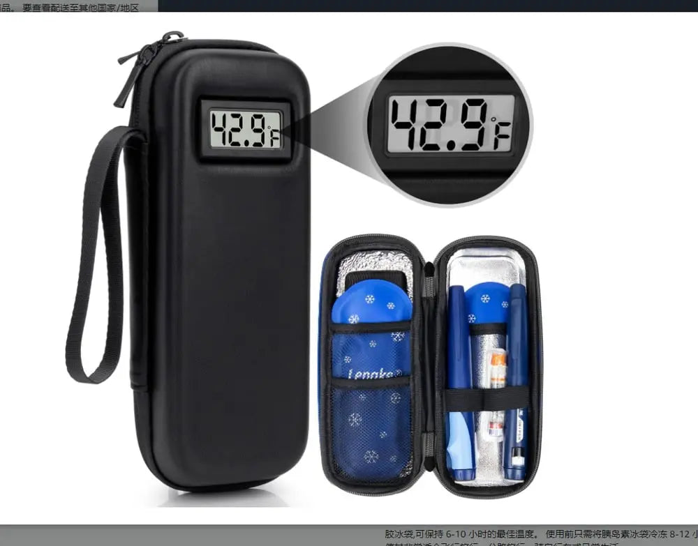 BowLift | Insulin Travel Bag with Temperature Display