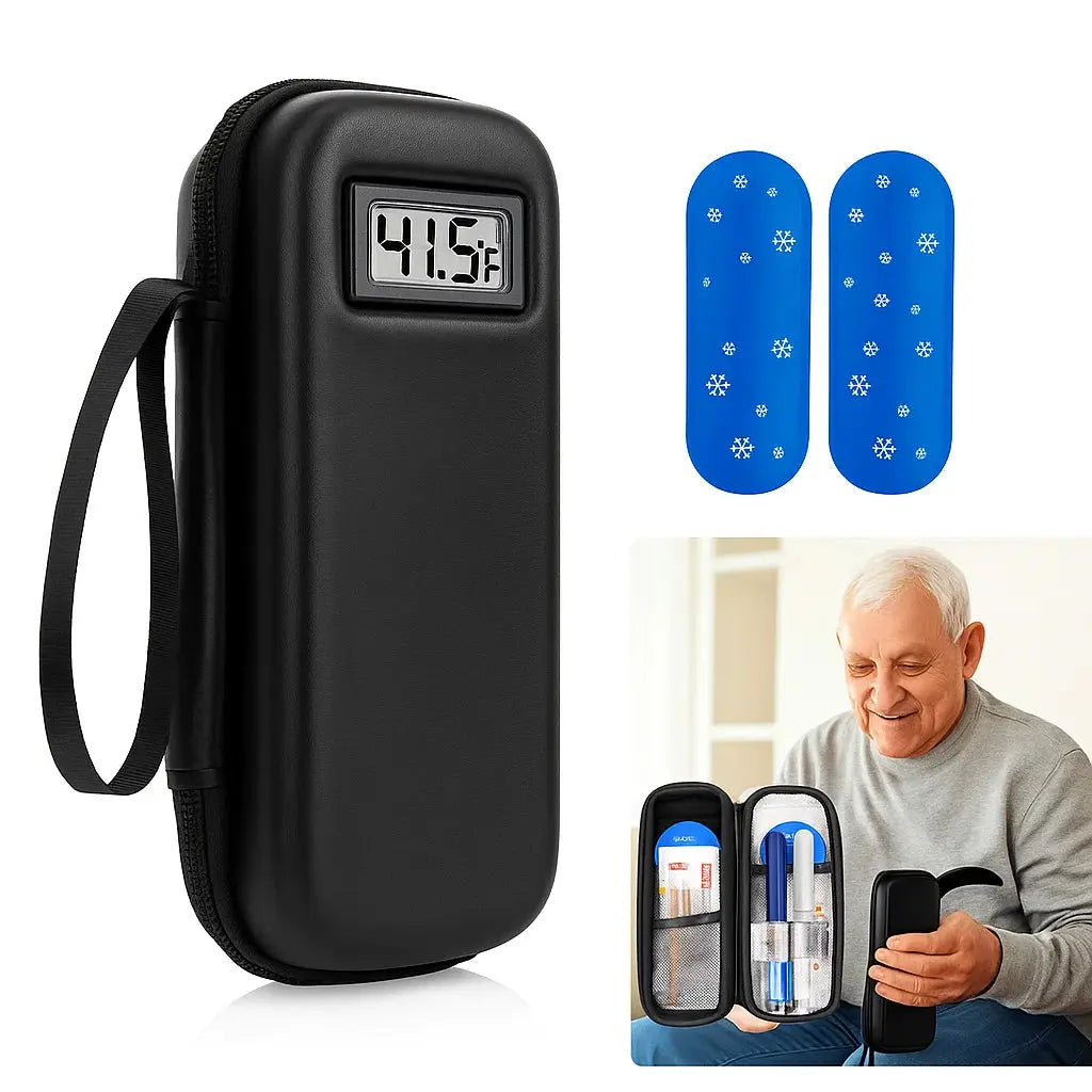 BowLift | Insulin Travel Bag with Temperature Display