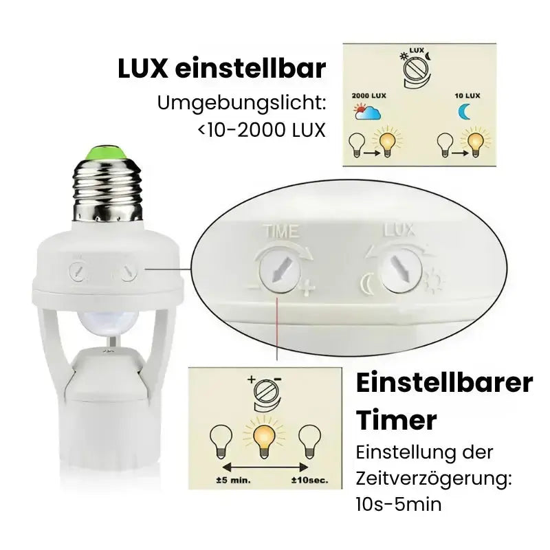 BowLift | Intelligent motion sensor with adjustable time and light