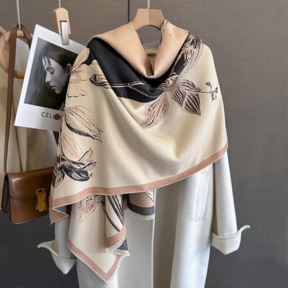 BowLift | Iris Floral Soft Scarf Shawl