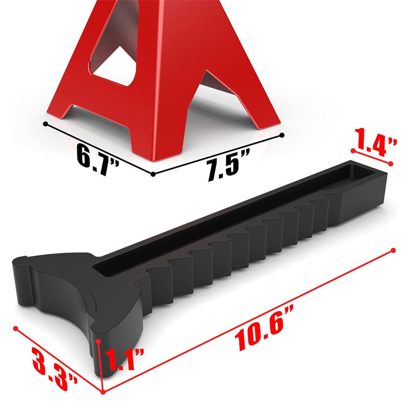 BowLift | Heavy Duty Steel Jack Stands: 3 Ton (6,000 lb) Capacity Car Lift Stands, 1 Pair
