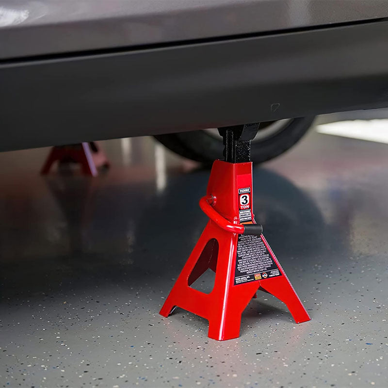 BowLift | Heavy Duty Steel Jack Stands: 3 Ton (6,000 lb) Capacity Car Lift Stands, 1 Pair