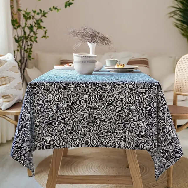 BowLift | Japanese Style Linen Tablecloth