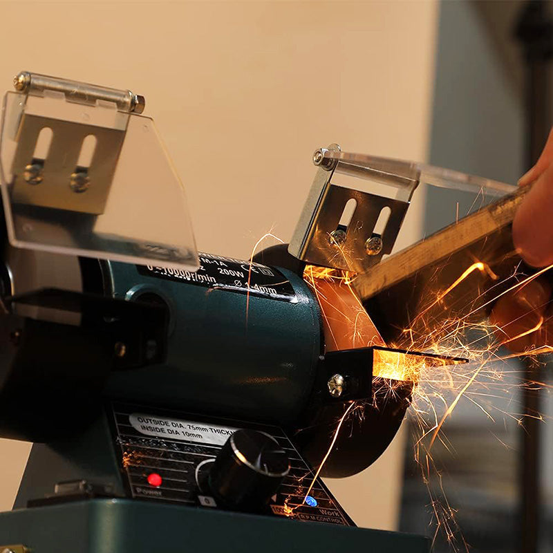 BowLift | Mini Bench Grinder for Polishing, Buffing Jewelry Making Bench Polisher and Professional Lapidary Equipment for Rocks, Metals, and Gems