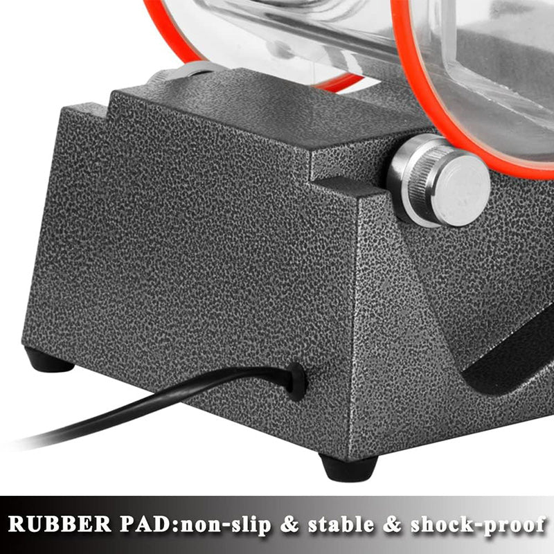 BowLift | Jewelry Polisher Tumbler Rotary Tumbler Surface Polisher 5Kg 11 Lbs Capacity 60W Jewelry Polishing Finishing Machine Mini Polisher Tumbler
