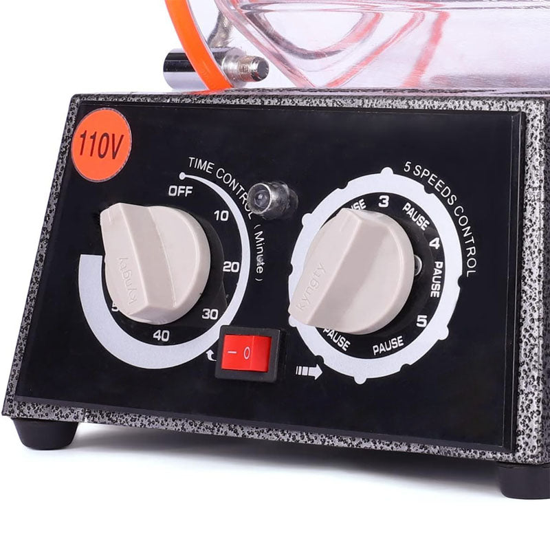BowLift | Jewelry Polisher 6.6 Lbs Capacity Surface Polisher 45W Mini jewelry tumbler machine for Surface Polishing