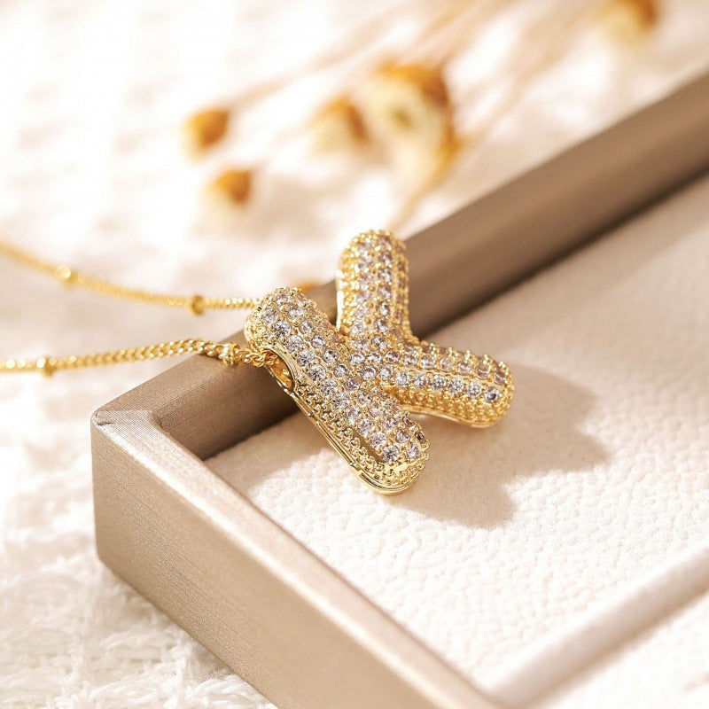 BowLift | Alphabet-Diamond-Pendant-Necklace