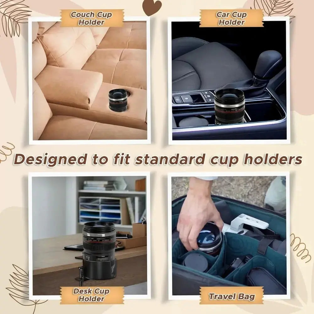 BowLift | Camera Lens Mug – Insulating and decorative