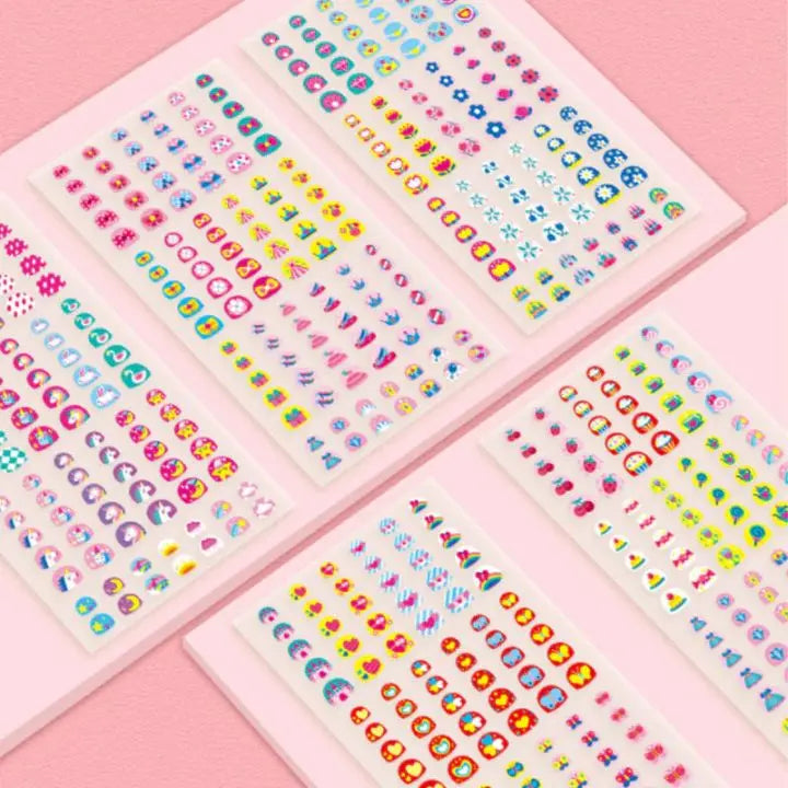 BowLift | Kids Nail Sticker Set – Fun, Safe Nail Art