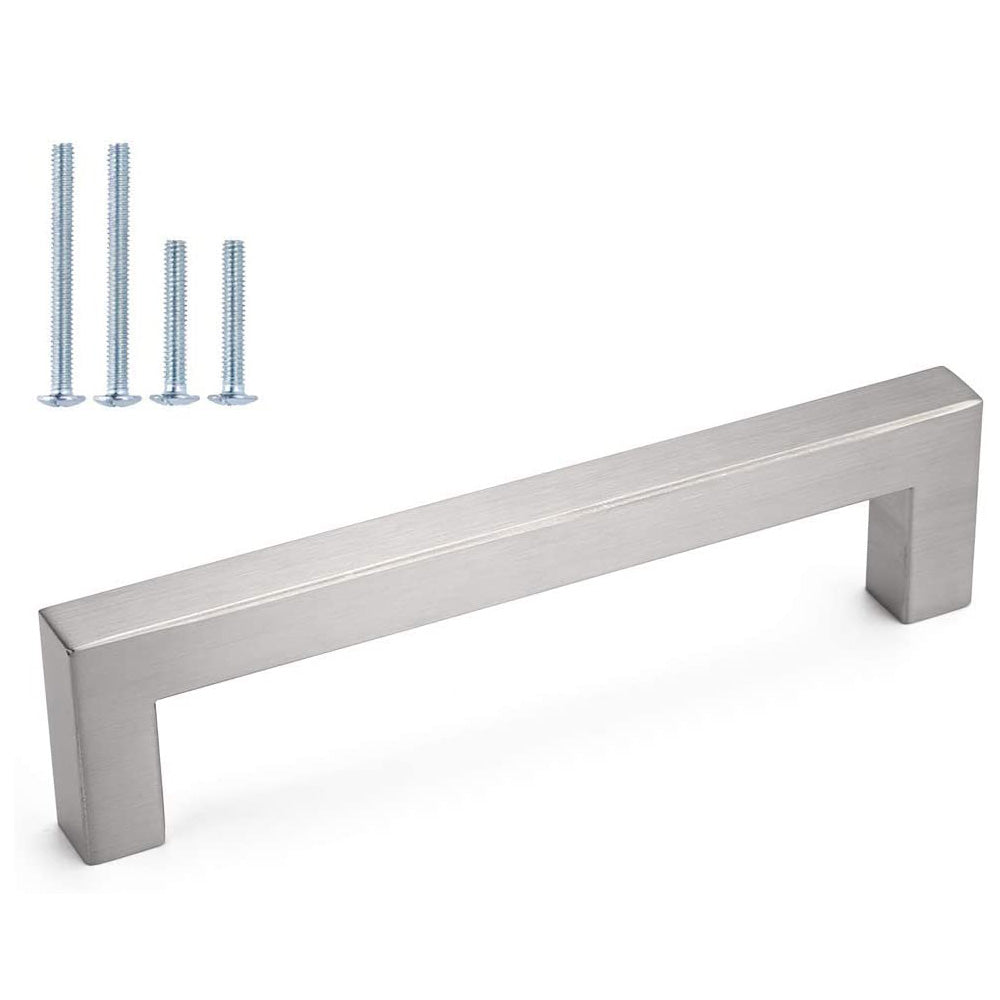 BowLift | Kitchen cabinet pulls brushed nickel stainless steel cabinet handles