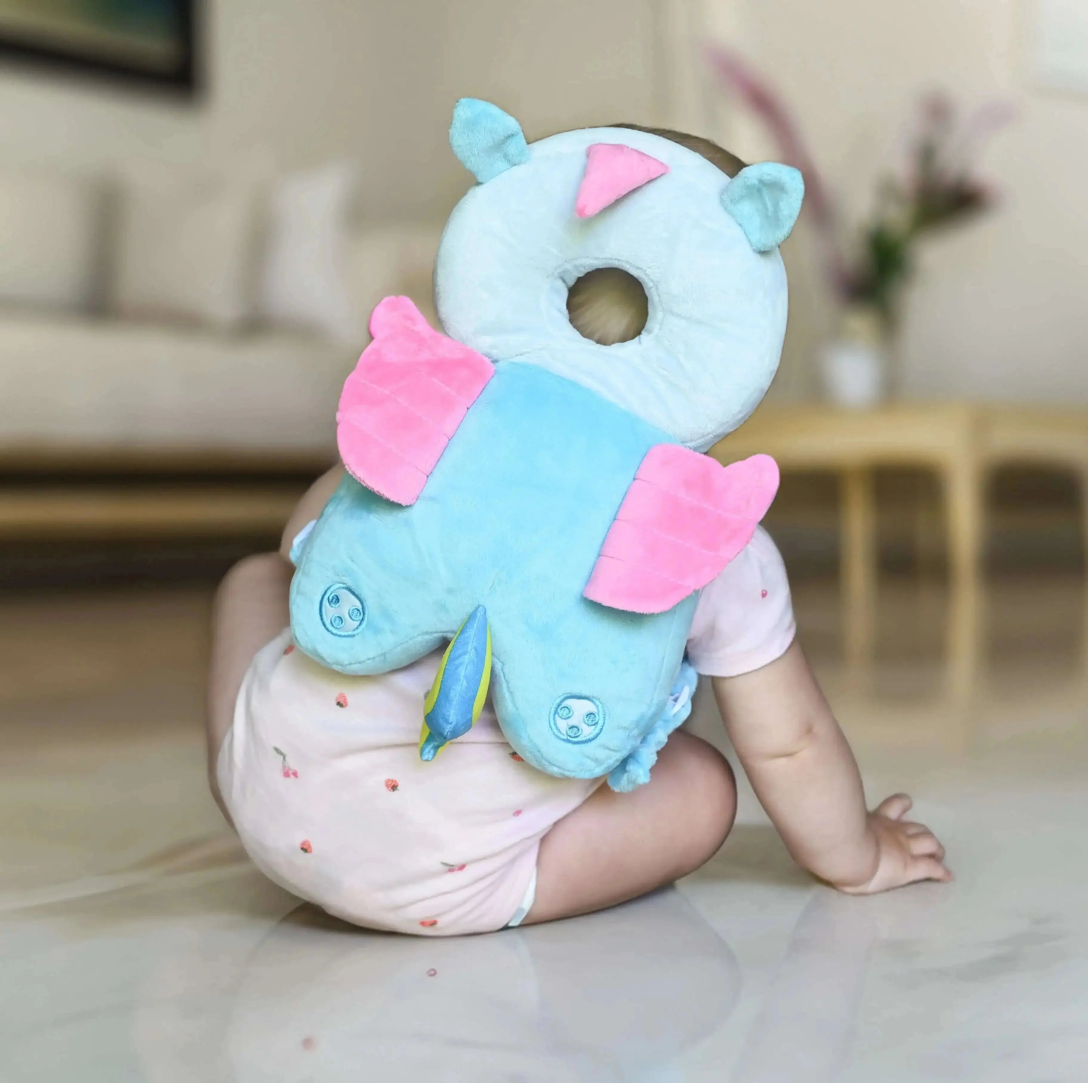 BowLift | Head pRedection backpack for babies – Soft pRedection against falls & backward impacts